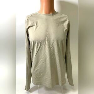 Lululemon Men's Better Each Day Tan Pullover Sweatshirt Shirt - Size M